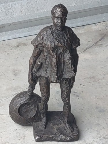 Brutalist male bronze - 17",