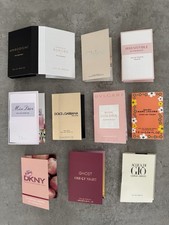 10 X Joblot Perfumes Chloe Giorgio Armani Acqua Di Gio Miss Dior Travel Mini New