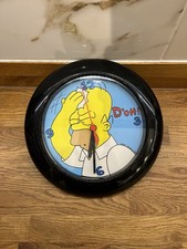 1999 Homer Simpsons Wall Clock