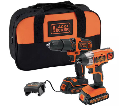 Black decker cordless twin - black,