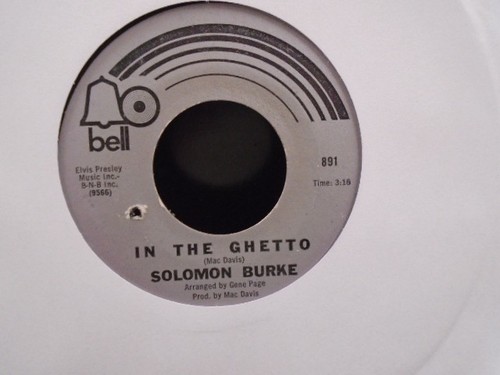Solomon burke the ghetto - solomon, in
