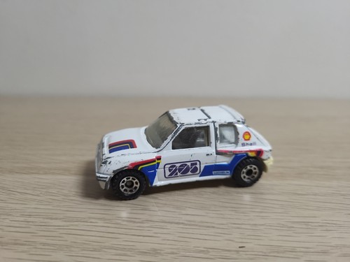 Vintage matchbox peugeot 205 - matchbox,