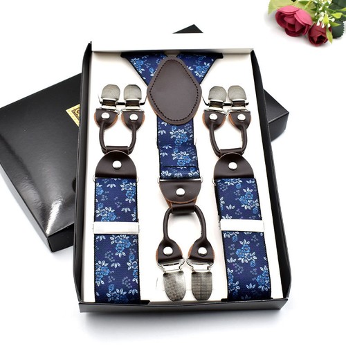 Men paisley braces - men's,
