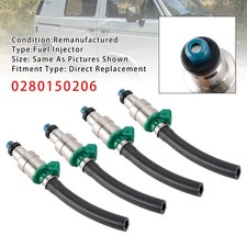 4Pcs Fuel Injector For VW