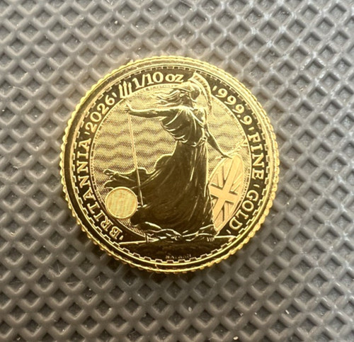 10oz gold britannia coin - 1/10oz,