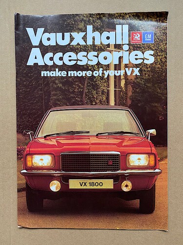 Vauxhall accessories - vauxhall, vx