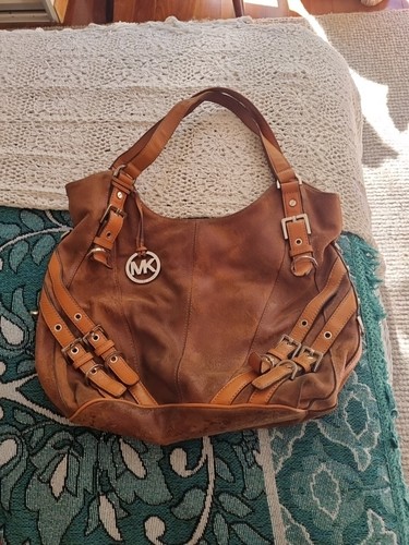 Michael kors tan brown leather - kors,