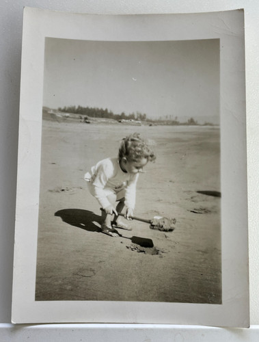 Vintage photo tow headed - tow,