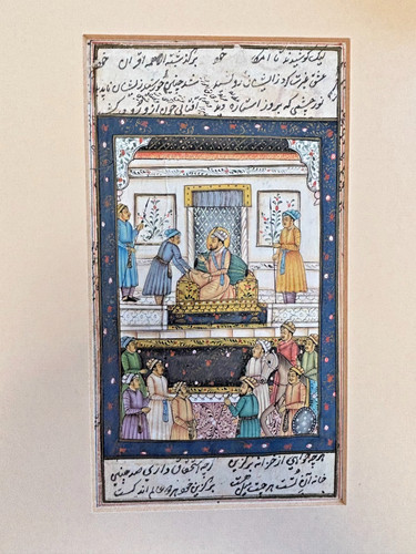 Vintage indian miniature - vintage,