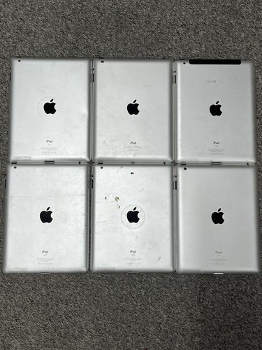 Faulty apple ipads - 6x,
