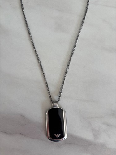 Emporio armani chain pendant - emporio, +