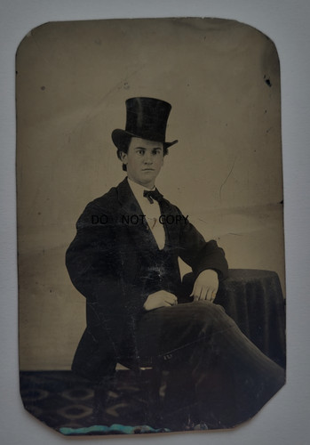 1880 tintype not - 1880's,