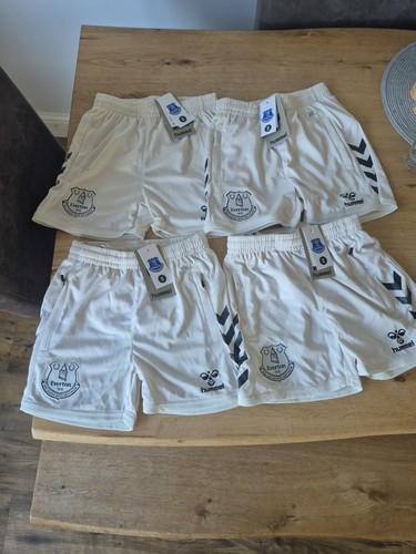 Everton hummel shorts white - shorts,