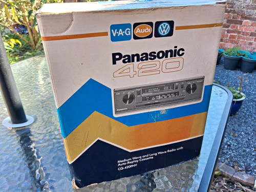 Vintage vag audi panasonic - audi, vw