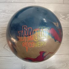 Storm Trauma Recovery Bowling Ball - 15 lb - Multi-Color Swirl - Made in USA