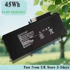 C31n1411 battery for asus - c31n1411,