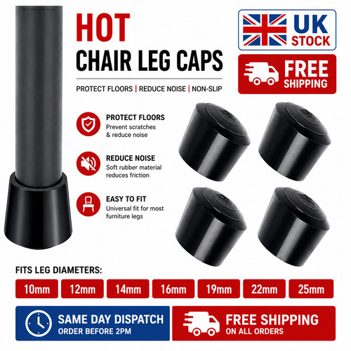 Rubber chair ferrule anti - 4x,