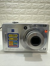 SONY CYBERSHOT DSC-W55 7.2MP Carl Zeiss Vario Tessar DIGITAL CAMERA - Silver