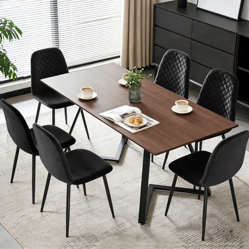 Dining table and chairs set - table, 4