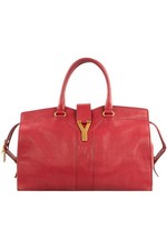 YVES SAINT LAURENT RED CABAS