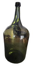 Large Green Antique Carboy