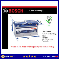 EFB Car Battery S4E10 Bosch