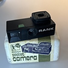 ⭐Rare Vintage Boxed Rankolor Laboratories Rank TINY MINI Pocket Camera Manual⭐