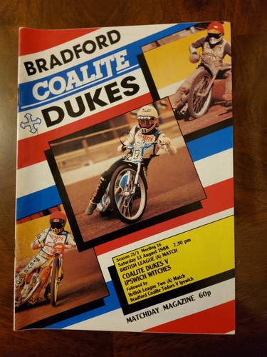 Bradford speedway prog 1988 - speedway, prog.