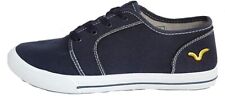 Mens Boys Lace New Voi Jeans Canvas Trainers Pumps Casual Formal Black UK 6 - 9