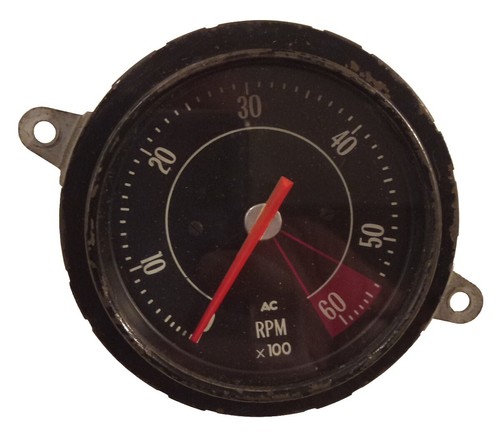 Vintage rev counter - vintage, 6k
