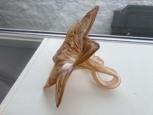 Italian glass calla - glass, lily