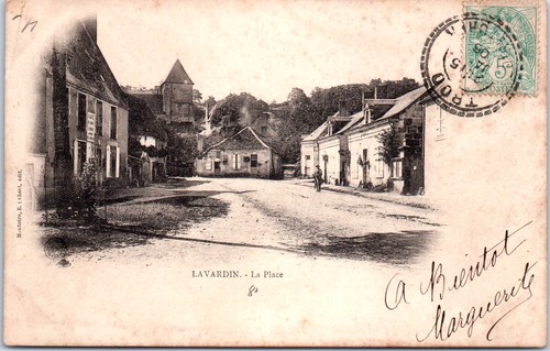 Lavardin la place et - lavardin,