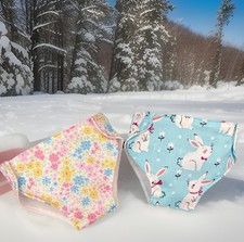 2 Dolls Nappies fit LITTLE