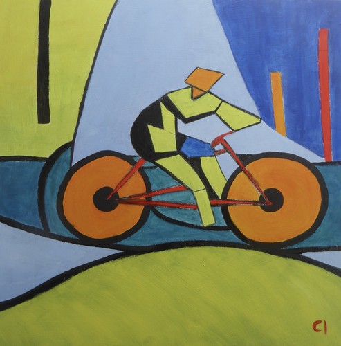 Original art painting figures - original,