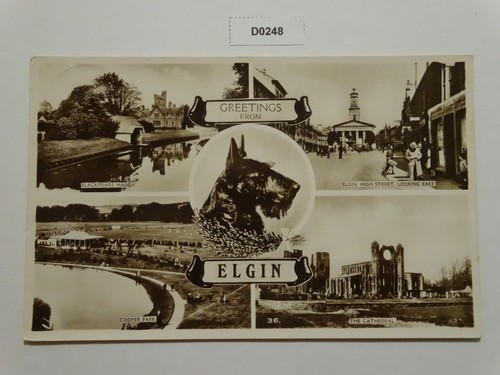 Elgin postcard - elgin,