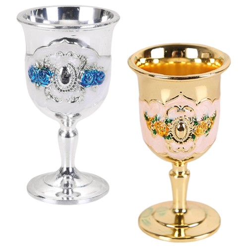 2pcs medieval chalice antique - medieval,