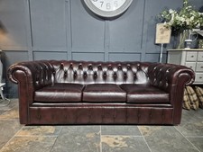 Chesterfield Oxblood Red