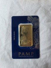 1oz Gold Plated Bar FREE UK