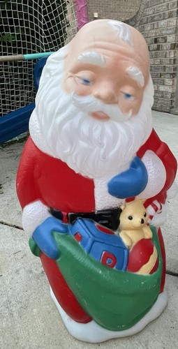 Praying santa blow mold - praying,