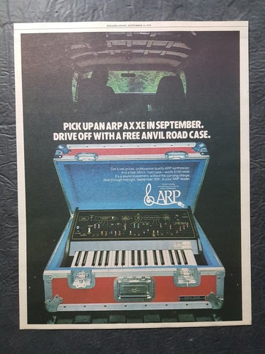 Arp axxe synthesizer promo - axxe,