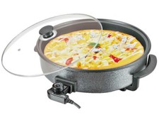 GRADE B - Multi Cooker Paella Pizza Pot Electric Frying Pan 42cm 1500W