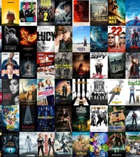 Film Plaque Metal Tin Sign Man