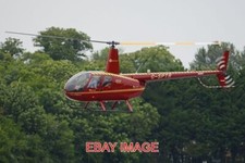 PHOTO  HELICOPTER ROBINSON R44