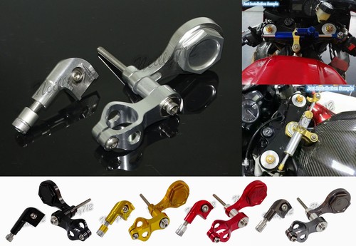 Cnc aluminum steering damper - aluminum,