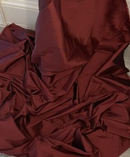 1m  Two Tone Wine Red Taffeta