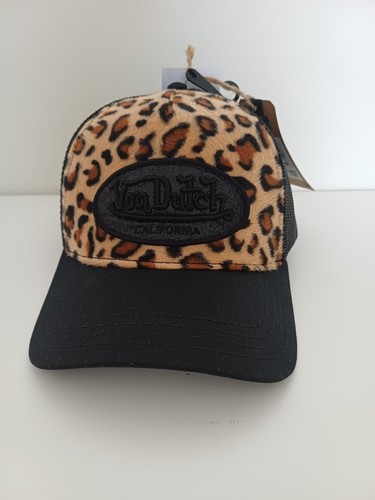 Von dutch leopard print faux - von,