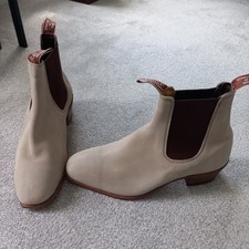 R.M.Williams Beige Suede