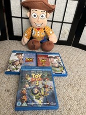 Toy Story 1 2 3 Blu Ray DVDs