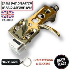 Gold Headshell Audio Technica