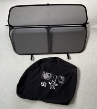 GENUINE SAAB 93 9-3  CONVERTIBLE WIND DEFLECTOR & STORAGE BAG - 2004 - 2012